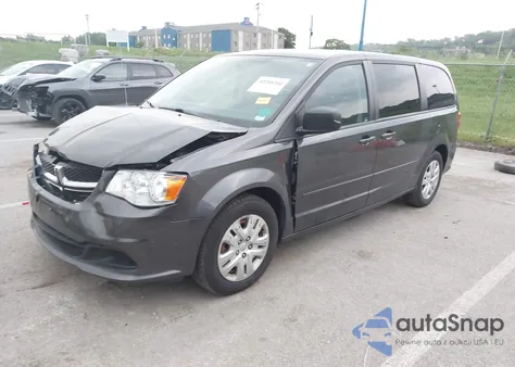 2016 Dodge Grand Caravan Se from USA, damaged, VIN 2C4RDGBG5GR388471